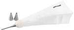 FACKELMANN FMprofessional Spritzbeutel-Set, 4-teilig 31 cm silber