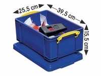Ablagebox 9 Liter blau, Really Useful Box, 39.5x15.5x25.5 cm