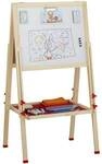 relaxdays Standtafel doppelseitig f&uuml;r Kinder