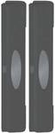 Wenko 2er-Pack Folienschneider &raquo;Perfect Cutter&laquo; anthrazit grau