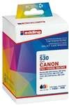 Edding Tintenpatronen-Set ersetzt Canon PGI-1500XL BK/C/M/Y Multipack 4 schwarz