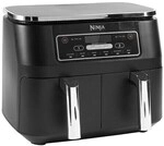 Ninja Hei&szlig;luftfritteuse &raquo;Foodi Dual Zone AF300EU&laquo; 7.6 Liter (2x 3.8), 38x26.5 cm