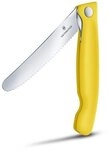 Victorinox Picknickmesser klappbar &raquo;Swiss Classic&laquo; 11 cm Gem&uuml;semesser gelb