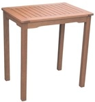 Garden Pleasure Holz-Gartentisch &raquo;Pittsburgh&laquo; rechteckig 70 x 50 cm braun, 70x75x50