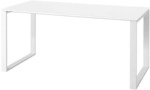 Germania-Werke Schreibtisch &raquo;Monteria&laquo; 160 cm wei&szlig;, 160x75x80 cm
