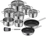 WMF Kochgeschirr-Set Silit Alicante 10-tlg. silber