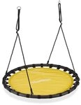 relaxdays Nestschaukel &Oslash; 120 cm gelb