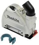 makita Absaughaube f&uuml;r Winkelschleifer &raquo;125 mm&laquo; grau