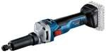 BOSCH Akku-Geradschleifer &raquo;GGS 18V-10 SLC&laquo; Sologer&auml;t, Zubeh&ouml;r blau