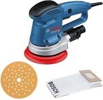 BOSCH Professional Exzenterschleifer &raquo;GEX 34-150&laquo; 340 W Sologer&auml;t, Zubeh&ouml;r blau