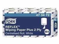 Starke Mehrzweck Papierwischtücher »Reflex™« (6x450 Blatt) Innenabrollung weiß,