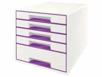Schubladenbox »WOW Cube 5214« violett, Leitz, 28.7x27x36.3 cm