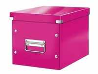 Aufbewahrungs- und Transportbox mittel »Click & Store Cube 6109« pink, Leitz,