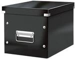 Leitz Aufbewahrungs- und Transportbox mittel &raquo;Click & Store Cube 6109&laquo; schwarz,