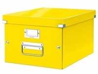 Ablagebox WOW 6044 »Click & Store« mittel gelb, Leitz, 28.1x20x36.9 cm