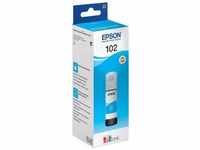 Epson C13T03R240, Tintenpatrone "102 EcoTank cyan " Nr. 102 blau, Epson 6000 Seiten