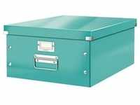 Ablagebox WOW 6045 »Click & Store« groß blau, Leitz, 36.9x20x48.2 cm
