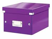 Ablagebox WOW 6043 »Click & Store« klein violett, Leitz, 21.6x16x28.2 cm