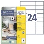 Avery Zweckform Recycling Universaletiketten permanent naturwei&szlig; 70x36 mm 240 St&uuml;ck
