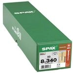 SPAX Holzbauschrauben T40 Tellerkopf WIROX 8 x 340 mm 50 St&uuml;ck
