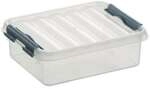 sunware Aufbewahrungsbox &raquo;Q-line&laquo; 20,0/15,0/6,0 cm 1 St&uuml;ck 1 L transparent,