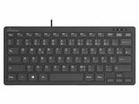 Kabelgebundene Kompakt-Tastatur »MROS112« schwarz, MediaRange