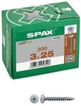 SPAX R&uuml;ckwandschrauben &raquo;T10 Flachkopf WIROX&laquo; 3 x 25 mm 300 St&uuml;ck