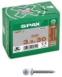 SPAX R&uuml;ckwandschrauben &raquo;T20 Flachkopf WIROX&laquo; 3,5 x 30 mm 300 St&uuml;ck 3,5 mm