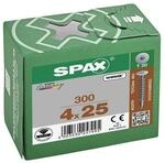 SPAX R&uuml;ckwandschrauben T20 Flachkopf WIROX 4 x 25 mm 300 St.