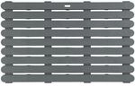 Wenko Badematte Indoor & Outdoor Grau, 50 x 80 cm grau, 50 cm