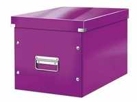 Aufbewahrungs- und Transportbox groß »Click & Store Cube 6108« violett,...