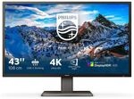 Philips Monitor &raquo;Brilliance 439P1&laquo; 108 cm / 42,5 '' blau, 97.8x67.7x28.1 cm