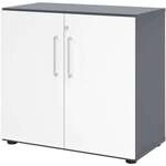 HAMMERBACHER Aktenschrank &raquo;Z-Line&laquo; 80 cm breit 2 OH grau, 80x74.8x42 cm