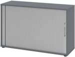HAMMERBACHER Querrollladenschrank &raquo;Z-Line&laquo; 2 OH grau, 120x74.8x40 cm