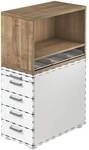 OTTO Office Premium Aufsatz-Regal f&uuml;r Standcontainer &raquo;Otto Office Line I&laquo; braun,