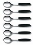 Victorinox 6er-Pack Kaffeel&ouml;ffel silber