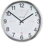 unilux Funkwanduhr Outdoor grau 355 mm grau