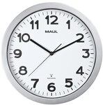 MAUL Funk-Wanduhr &raquo;MAULstep&laquo; &Oslash; 35 cm schwarz, 35 cm