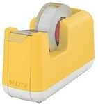 Leitz Tischabroller &raquo;Cosy&laquo; inkl. Klebebandrolle gelb, 5.6x7.5x13.5 cm