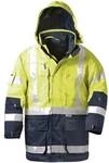 elysee Warnschutz-Parka 4-in-1 Stufe 3 Gr&ouml;&szlig;e XL gelb