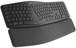 Logitech Kabellose Tastatur &raquo;ERGO K860 for Business&laquo; schwarz schwarz, 45.6x4.8x23.3