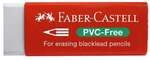 Faber-Castell Radierer &raquo;PVC-FREE&laquo; wei&szlig;, 2.2x1.1x6 cm