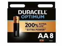 8er-Pack Batterien »Optimum« Mignon / AA, Duracell