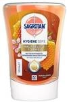 Sagrotan Nachf&uuml;llpack Fl&uuml;ssigseife No-Touch &raquo;Mandelbl&uuml;te & Manukahonig&laquo; orange