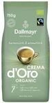 Dallmayr Kaffeebohnen &raquo;Crema d'Oro Organic&laquo; 750 g braun
