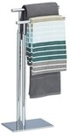 relaxdays Handtuchhalter stehend 2 Arme PAGNONI 78 x 46 x 20 cm