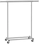 Songmics Rollgarderobe 132/45,4/160 cm silber, 132x160x45.4 cm