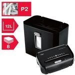 Rexel Aktenvernichter &raquo;ProMax RPS812&laquo; P-2 schwarz, 22x34.5x32.5 cm