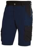 FHB Premium Arbeitsshorts &raquo;THEO Twill 300&laquo; Gr&ouml;&szlig;e 50 blau