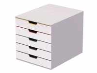 Schubladenbox »Varicolor® Mix 5« weiß, Durable, 28x29.2x35.6 cm